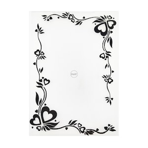 Dossiers de gaufrage en dentelle d'amour, pour Scrapbooking, cartes d'album en papier, fournitures de fabrication, pochoirs en plastique 3D, artisanat, nouvelle collection 2023
