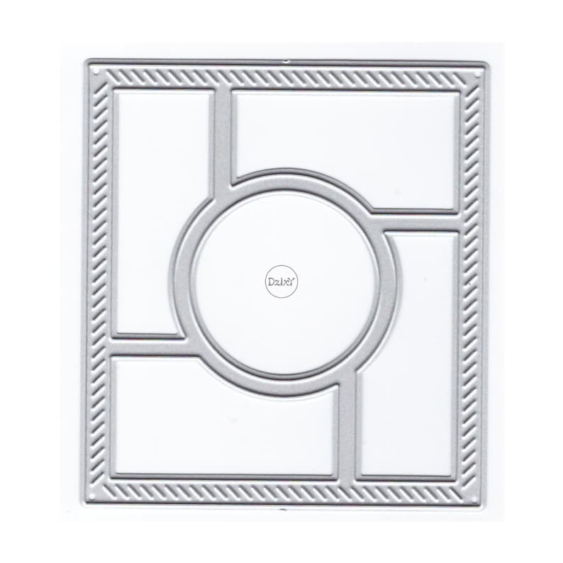 Dzixy Square Border Metal Cutting Dies for Card Making Paper Embossing ...