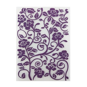 Dossiers de gaufrage d'arrière-plan de fleurs et de feuilles, pour Scrapbooking, cartes d'album en papier, fournitures de fabrication de pochoirs en plastique 3D, artisanat, nouvelle collection 2023