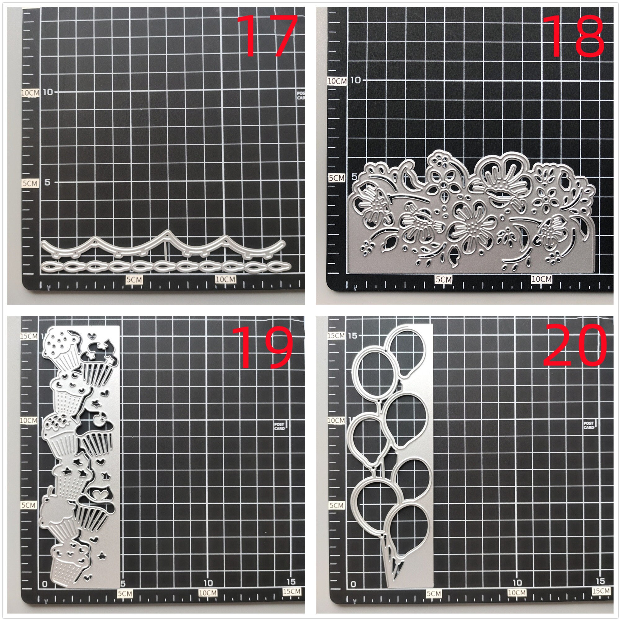 22 Design Wavy Lace Metal Cutting Dies • 2022 NEW Die Cuts for Cards ...