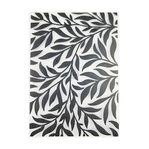 2023 nouveaux dossiers de gaufrage de toile de fond de feuillage pour le scrapbooking cartes d'album en papier faisant des fournitures 3D pochoirs en plastique artisanat
