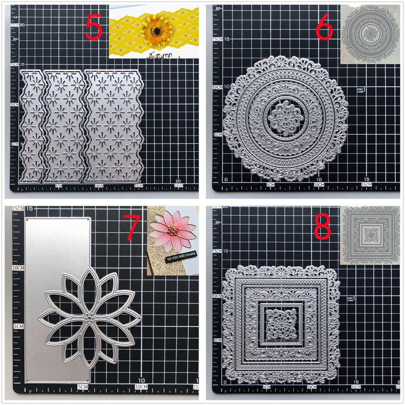 29 Design Lace Border Metal Cutting Dies • 2022 NEW Die Cuts for Cards ...