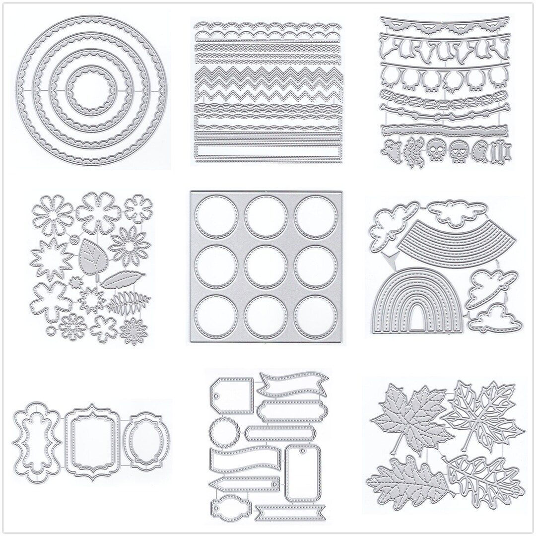 29 Design Lace Label Metal Cutting Dies for Card Making Paper Embossing ...