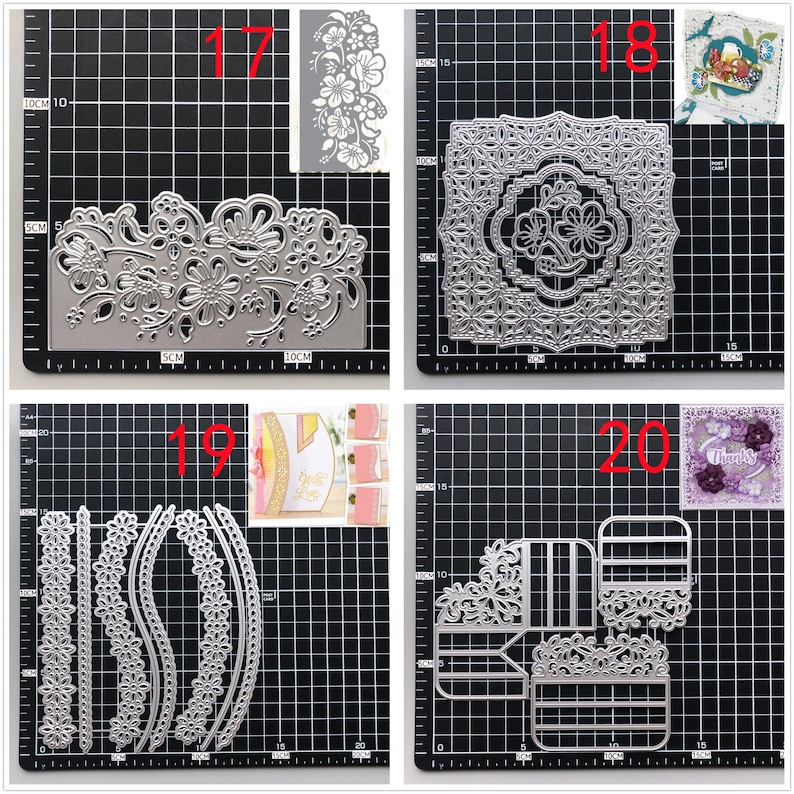 29 Design Lace Border Metal Cutting Dies • 2022 NEW Die Cuts for Cards ...