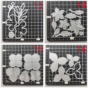 26 Design Flowers Metal Cutting Dies • 2022 NEW Die Cuts for Cards ...