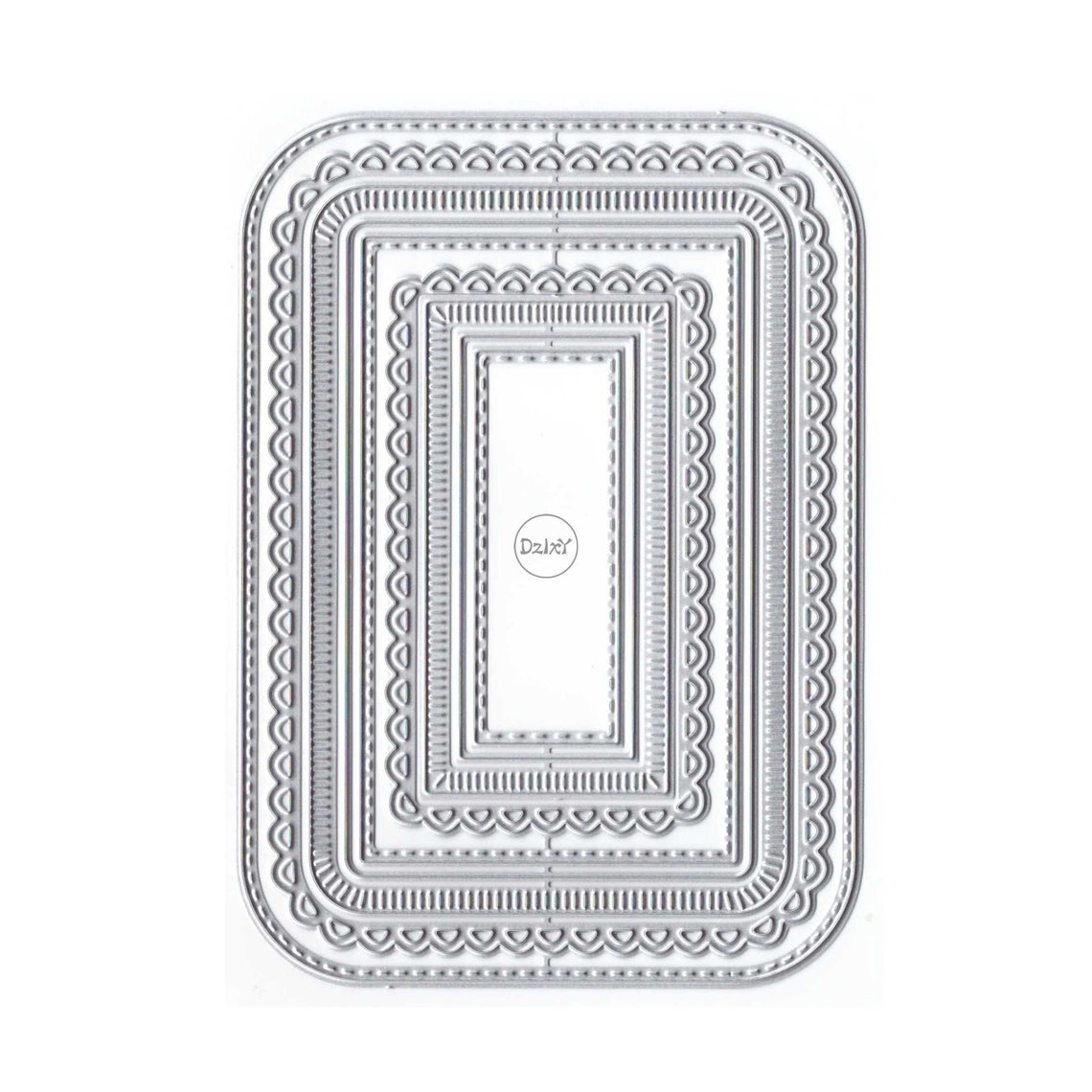 Dzixy Rectangular Border Metal Cutting Dies for Card Making Paper ...