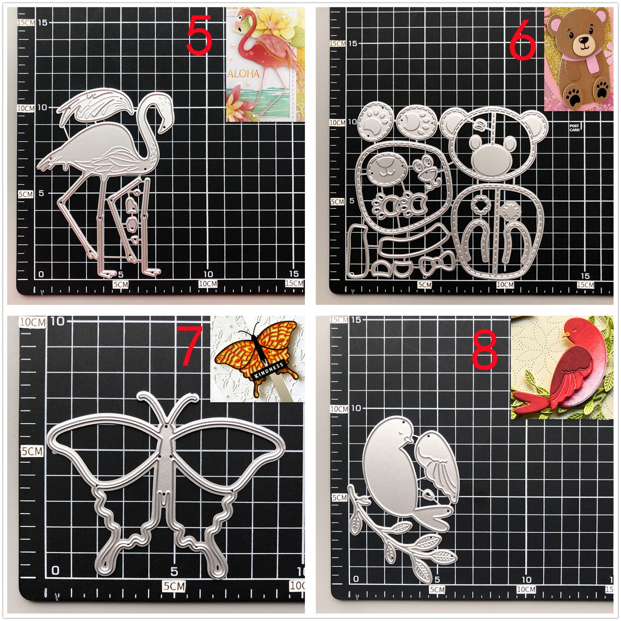 29 Design Animals Pets Metal Cutting Dies • 2022 NEW Die Cuts for Cards ...