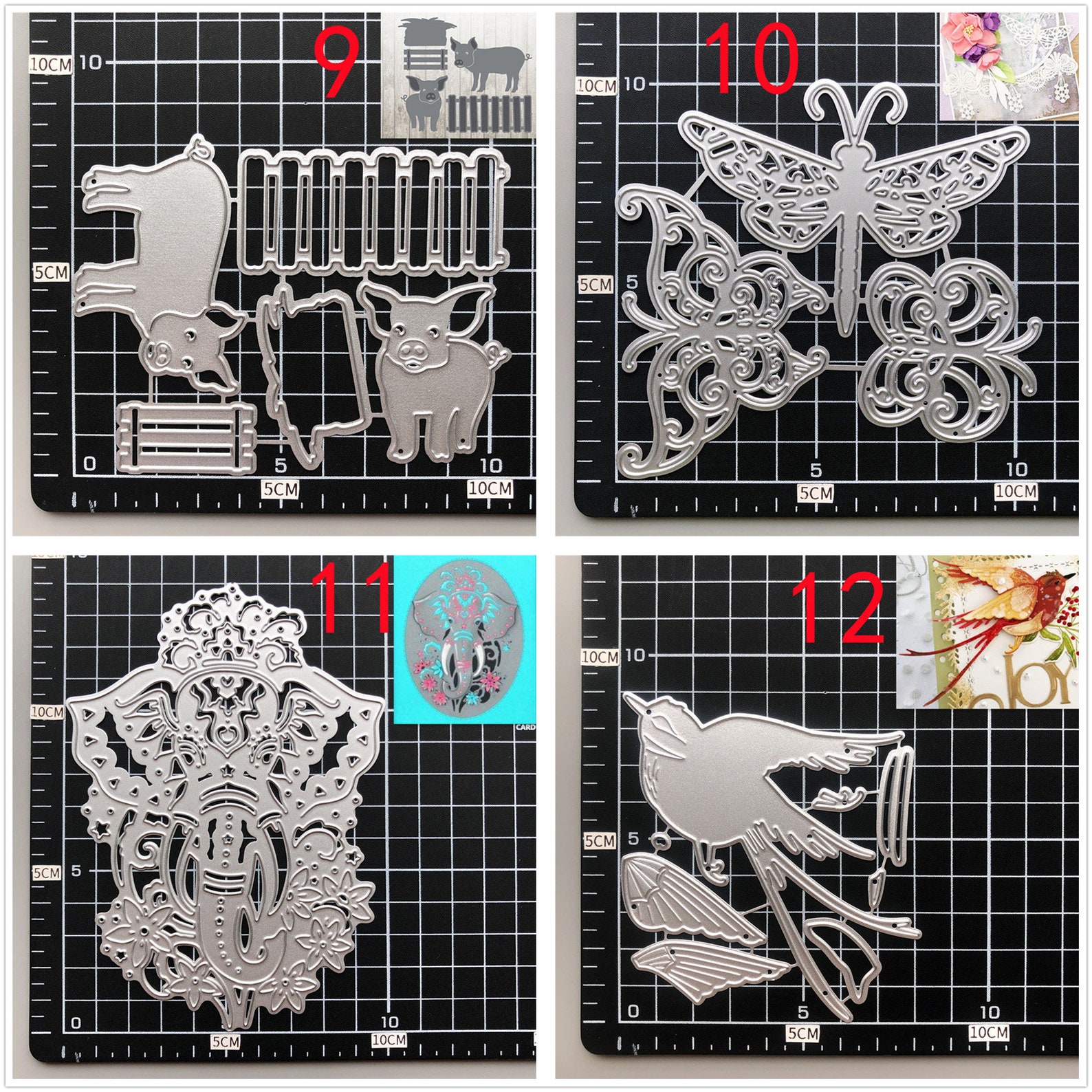 29 Design Animals Pets Metal Cutting Dies • 2022 NEW Die Cuts for Cards ...