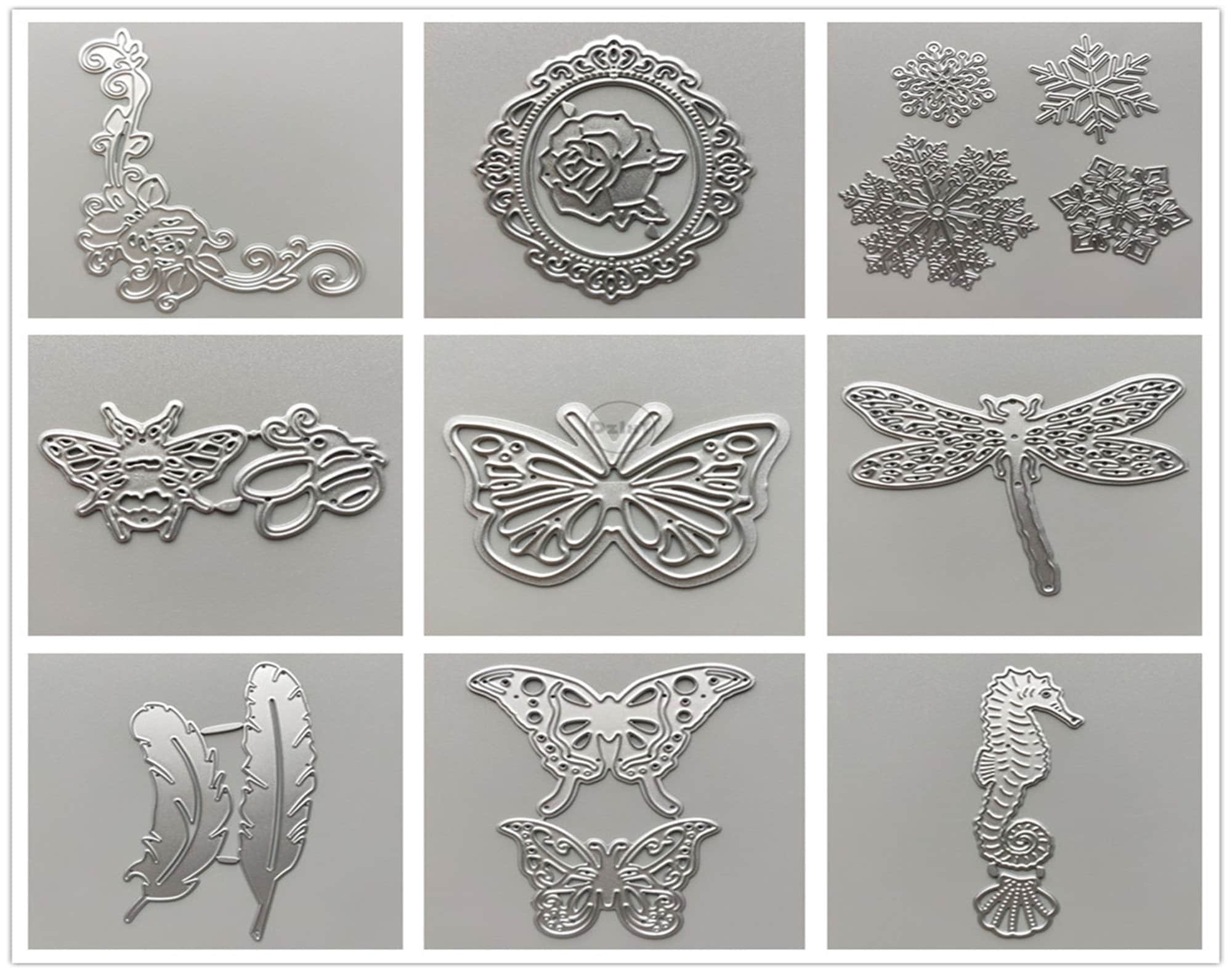 28 Design Flowers Metal Cutting Dies • 2022 NEW Die Cuts for Cards ...