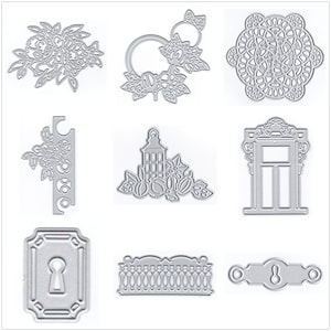 29 matrices de découpe en métal en dentelle pour la fabrication de cartes, gaufrage du papier, ensembles de découpes Album 2024 nouveaux modèles de pochoirs