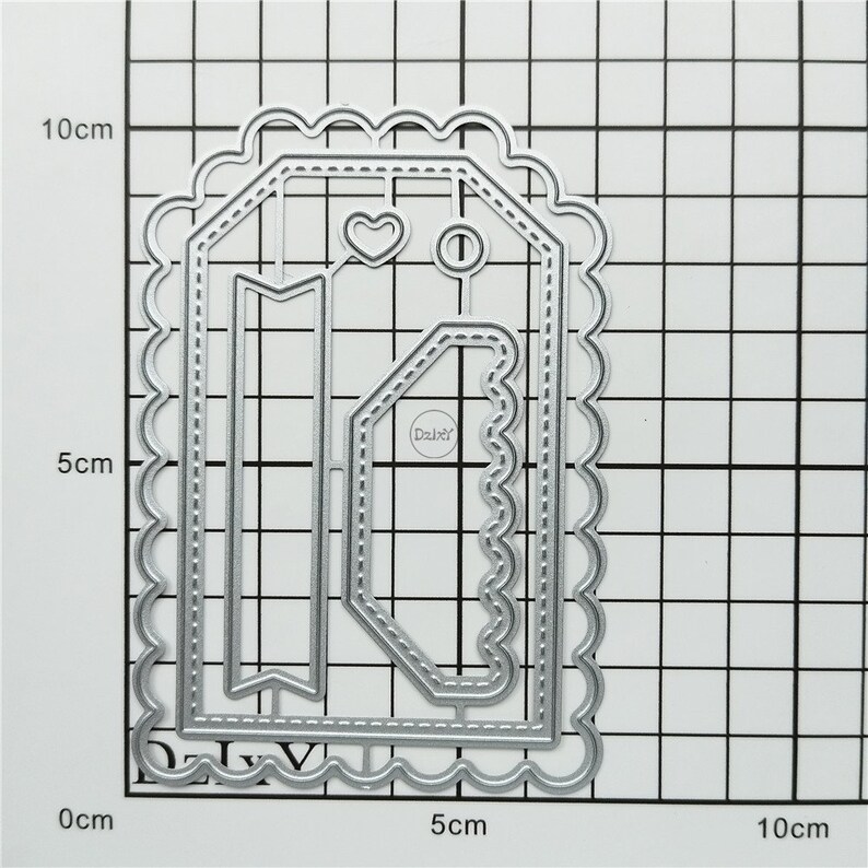 Dzixy Lace Frame Metal Cutting Dies for Card Making Paper Embossing Die ...