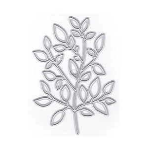 DzIxY Branch Leaves Matrices de découpe en métal pour la fabrication de cartes gaufrage du papier ensembles de découpes Album artisanat 2023 nouveaux modèles pochoirs