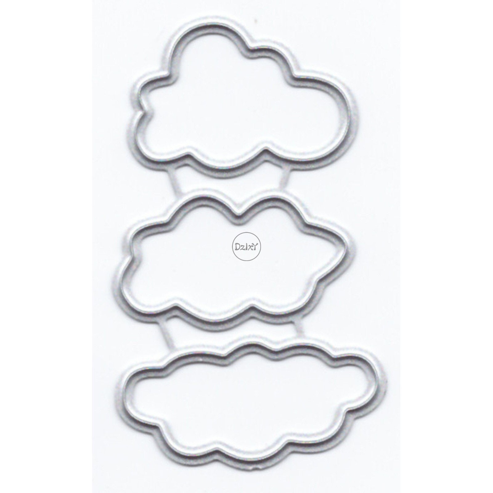 Dzixy Clouds Borders Metal Cutting Dies for Card Making Paper Embossing ...