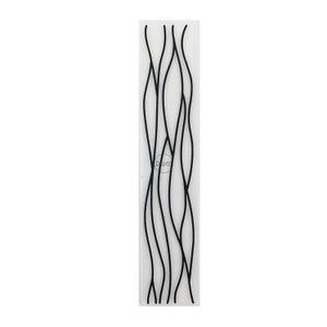 2023 NEW Big Wavy Lines Strips Embossing Folders for Scrapbooking Paper Album Cards Making Supplies 3D Plastic Stencils Crafts