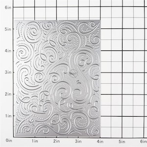 Dzixy Flower Background Metal Cutting Dies for Card Making Paper ...