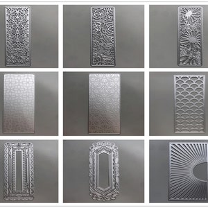 29 Fustelle in metallo per sfondi di design • 2022 NUOVI fustelle per la realizzazione di cartoline • Fustelle per goffratura fai-da-te • Stencil di carta per scrapbooking