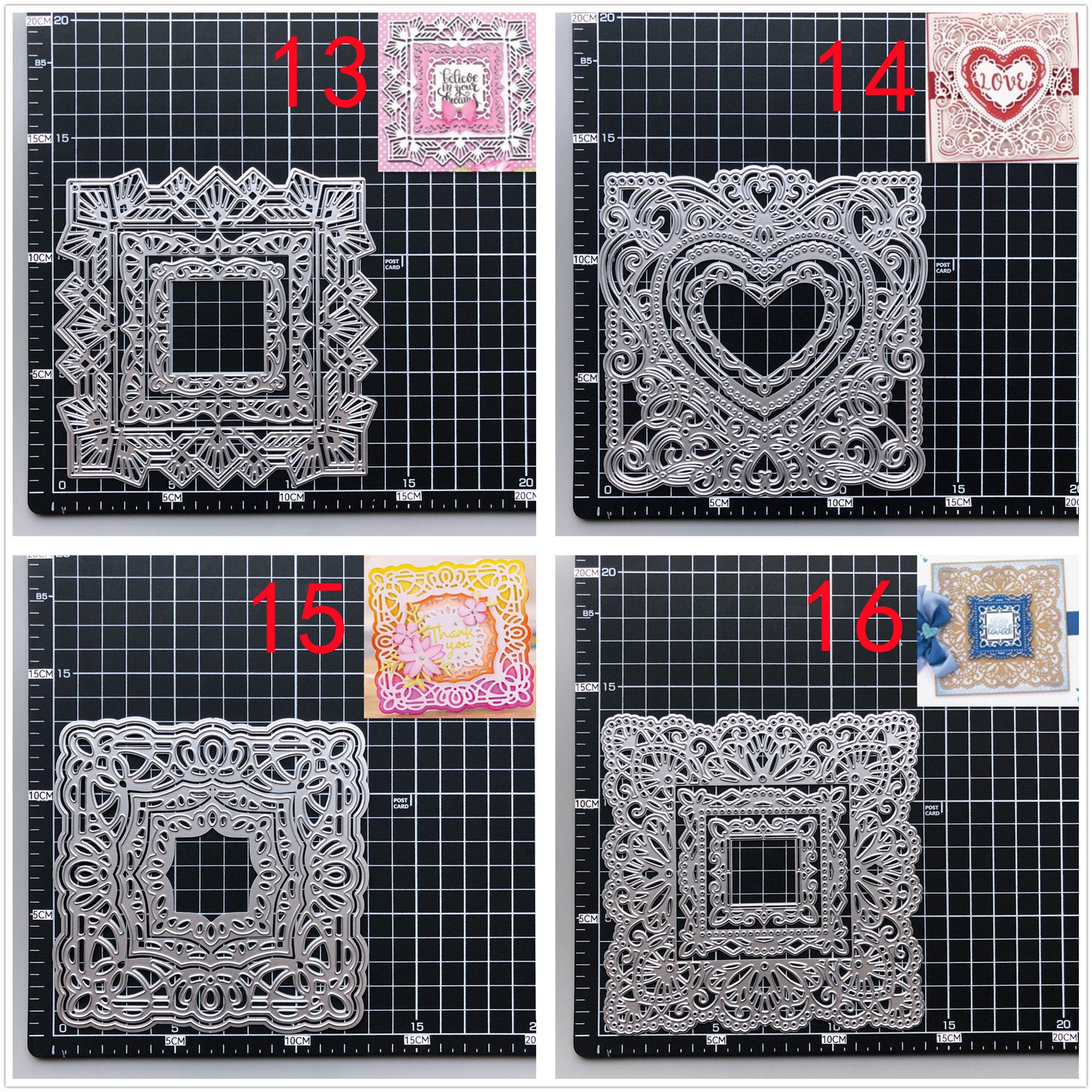 29 Design Lace Border Metal Cutting Dies • 2022 NEW Die Cuts for Cards ...