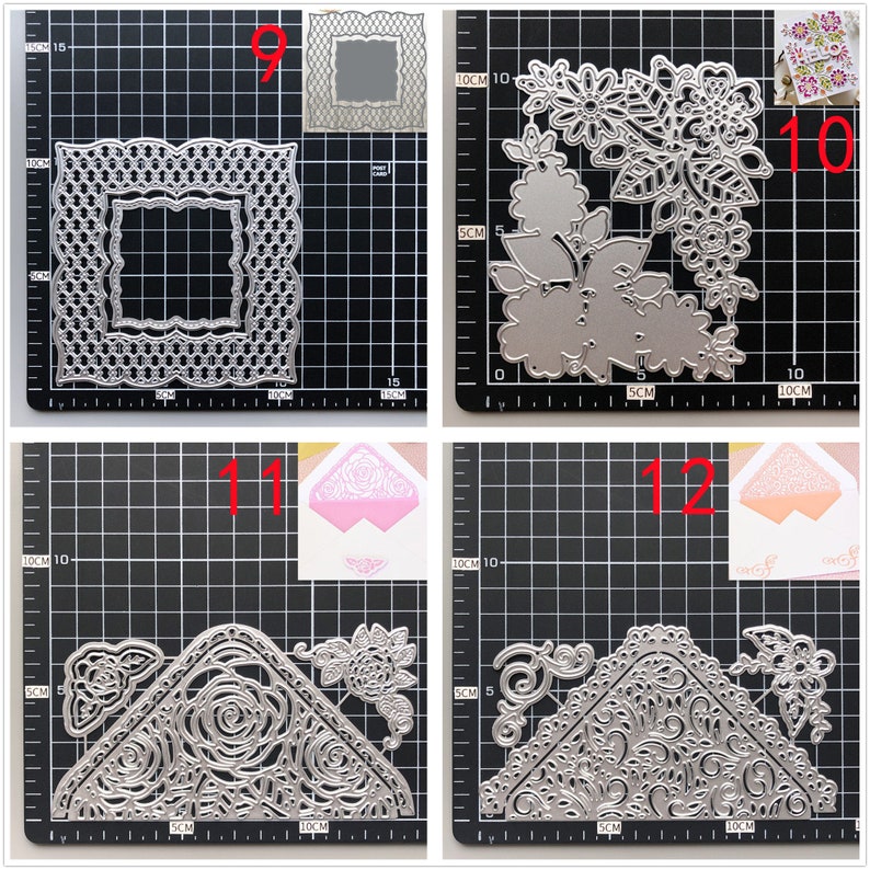 29 Design Lace Border Metal Cutting Dies • 2022 NEW Die Cuts for Cards ...