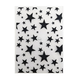 2023 NEW Pentagrams Backdrop Embossing Folders for Scrapbooking Paper Album Cards Making Supplies 3D Plastic Stencils Crafts