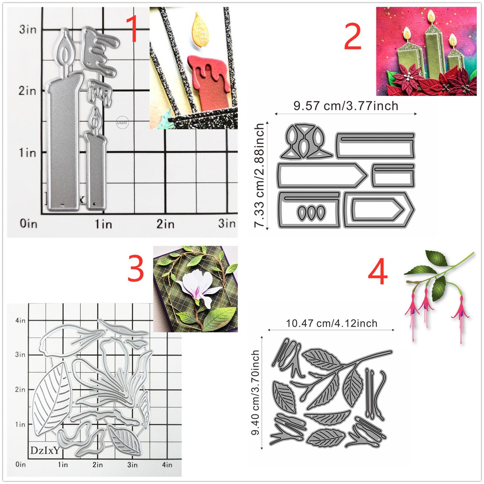 29 Design Flower Animals Metal Cutting Dies for Card Making Paper ...