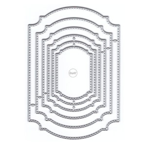 DzIxY Lace Border Metal Cutting Dies for Card Making Paper Embossing Die Cuts Sets Album Crafts 2023 New Templates Stencils