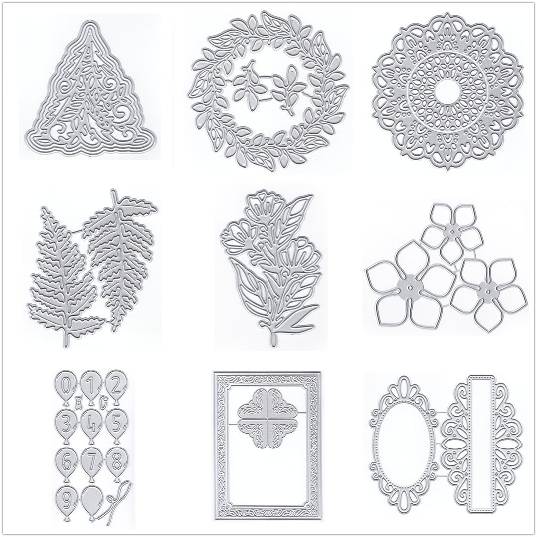29 Design Flowers Lace Metal Cutting Dies for Card Making Paper ...