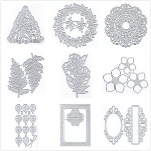 29 matrices de découpe en métal dentelle fleurs design pour la fabrication de cartes gaufrage du papier ensembles de découpes Album 2024 nouveaux modèles pochoirs