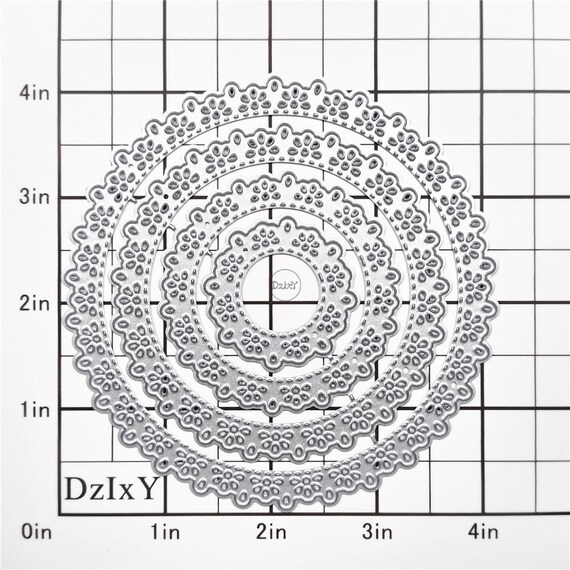 Matrices De Découpe Métal Pour Scrapbooking - Compatibles Machines De Découpe - Pour Papier Jusqu'à 250 G/m² - Idéales Cartes, Gaufrage