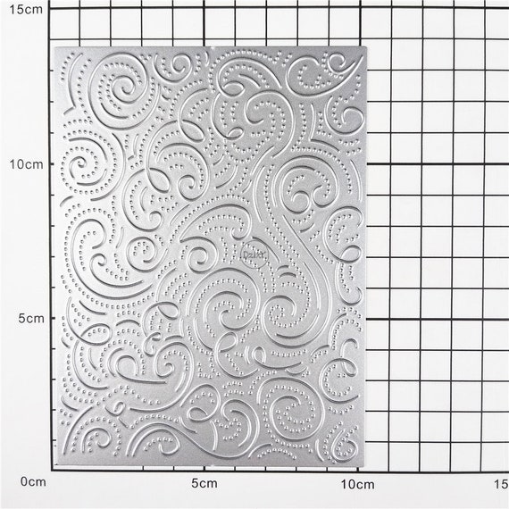BAOFALI 2 fustelle a forma di lettera Q per la creazione di biglietti, fustelle in metallo con lettere dell'alfabeto, stencil per goffratura, per fai da te, artigianato artistico, scrapbooking