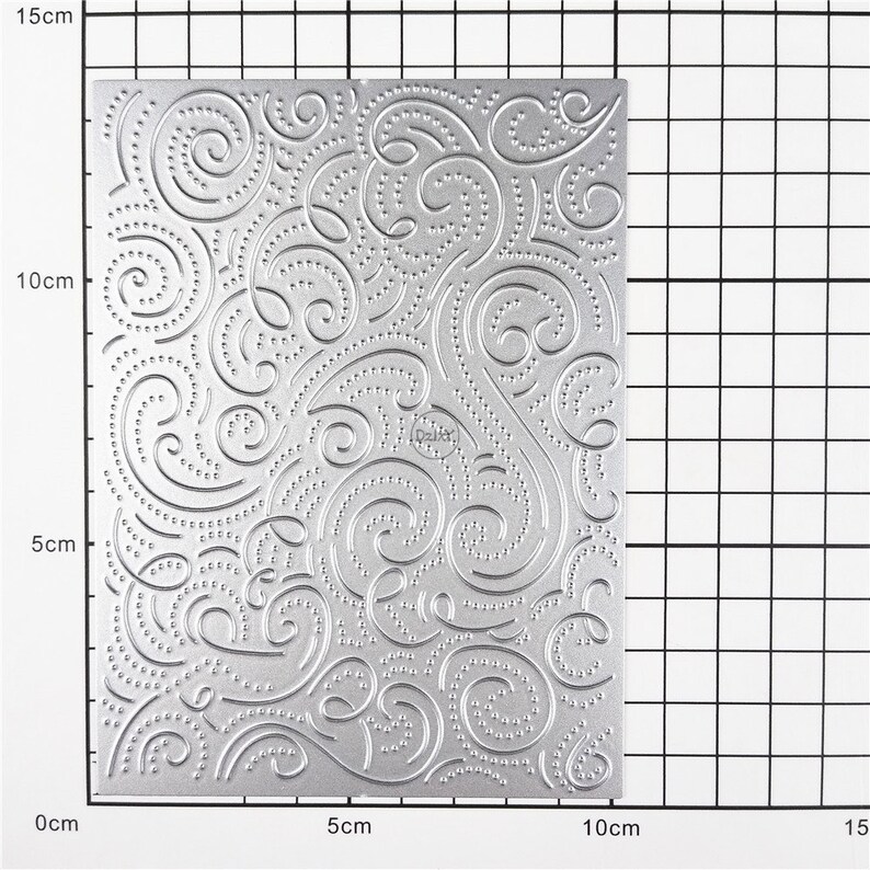 Dzixy Flower Background Metal Cutting Dies for Card Making Paper ...