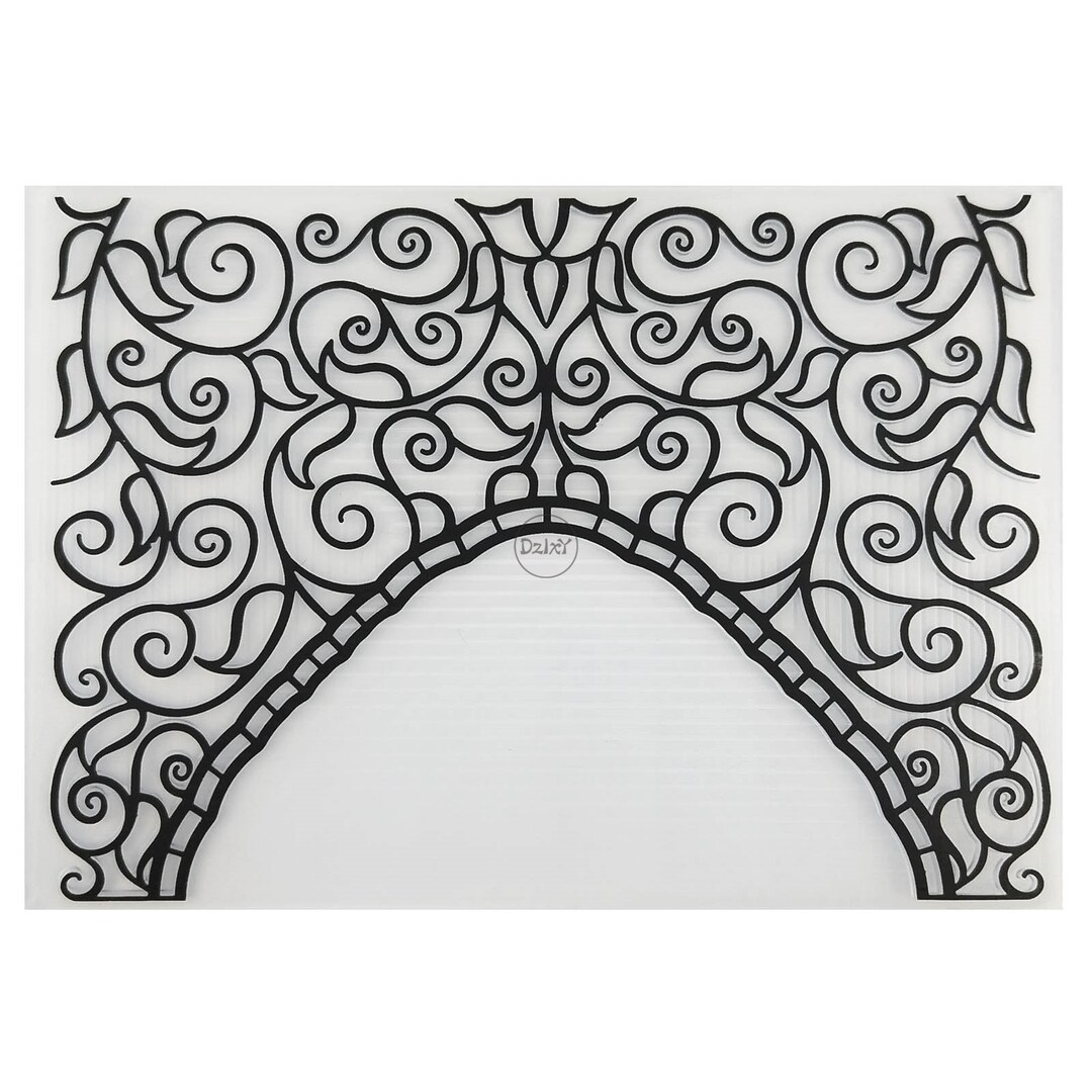 2023 NEW Pattern Arch Backdrop Embossing Folders for Scrapbooking Paper ...
