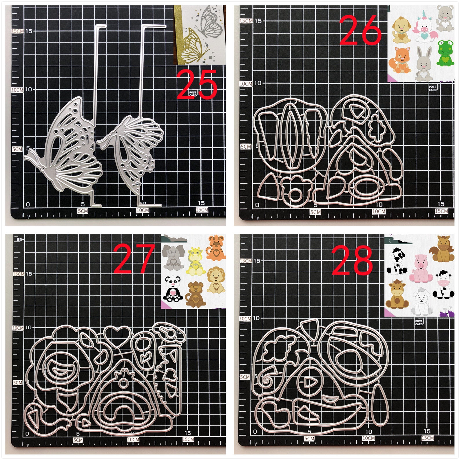 29 Design Animals Pets Metal Cutting Dies • 2022 NEW Die Cuts for Cards ...