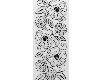 2023 NIEUWE Bloemen Bladeren Achtergrond Embossing Mappen voor Scrapbooking Papier Album Kaarten Maken Benodigdheden 3D Plastic Stencils Ambachten