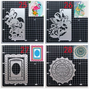 29 Design Lace Border Metal Cutting Dies • 2022 NEW Die Cuts for Cards ...