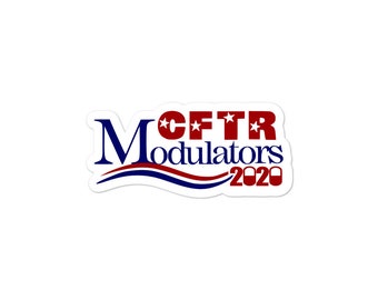 Cystic Fibrosis Vinyl Sticker, CFTR modulators for president, 2020