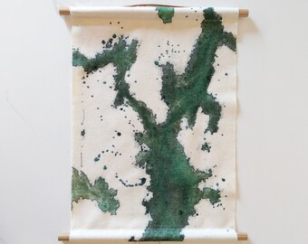 Abstract Map | After Sunrise | Wall Hanging By Mel Kelly