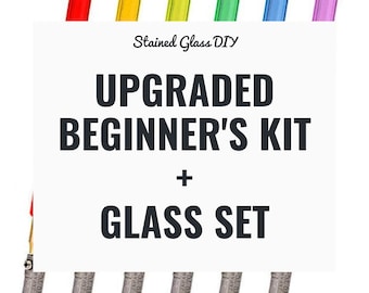 Stained Glass DIY | UPGRADED Beginner's Kit + Glass