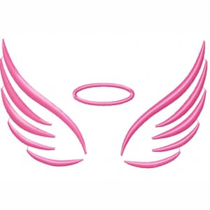 Angel Wings Embroidery Designs - Wings Embroidery Design Machine Embroidery Pattern -Embroidery File - Instant Download - 7 Sizes