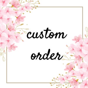 Pedido personalizado
