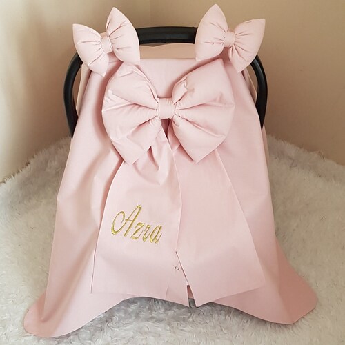 Baby Car Seat Cover / Name Embroidery / Personalized / Baby Etsy