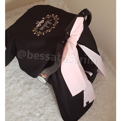 Girl Car Seat Canopy Etsy