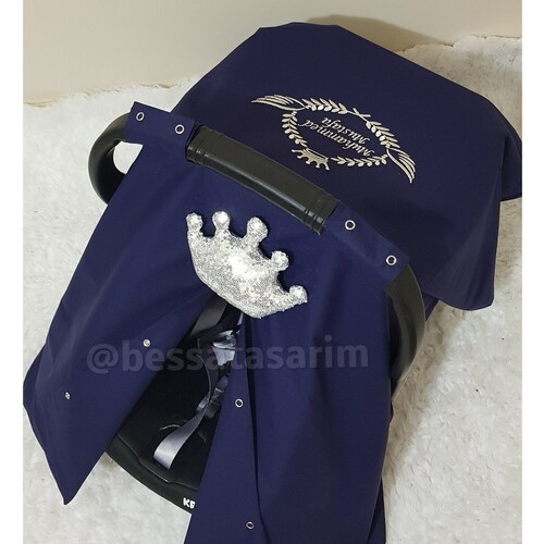 Personalized Nautical Carseat Canopy Monogrammed Car Seat Etsy