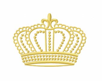 Crown Embroidery Designs - Crown Embroidery Design Machine Embroidery Pattern - Crown Embroidery File - Instant Download