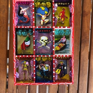 Loteria Shadow Box and Diorama