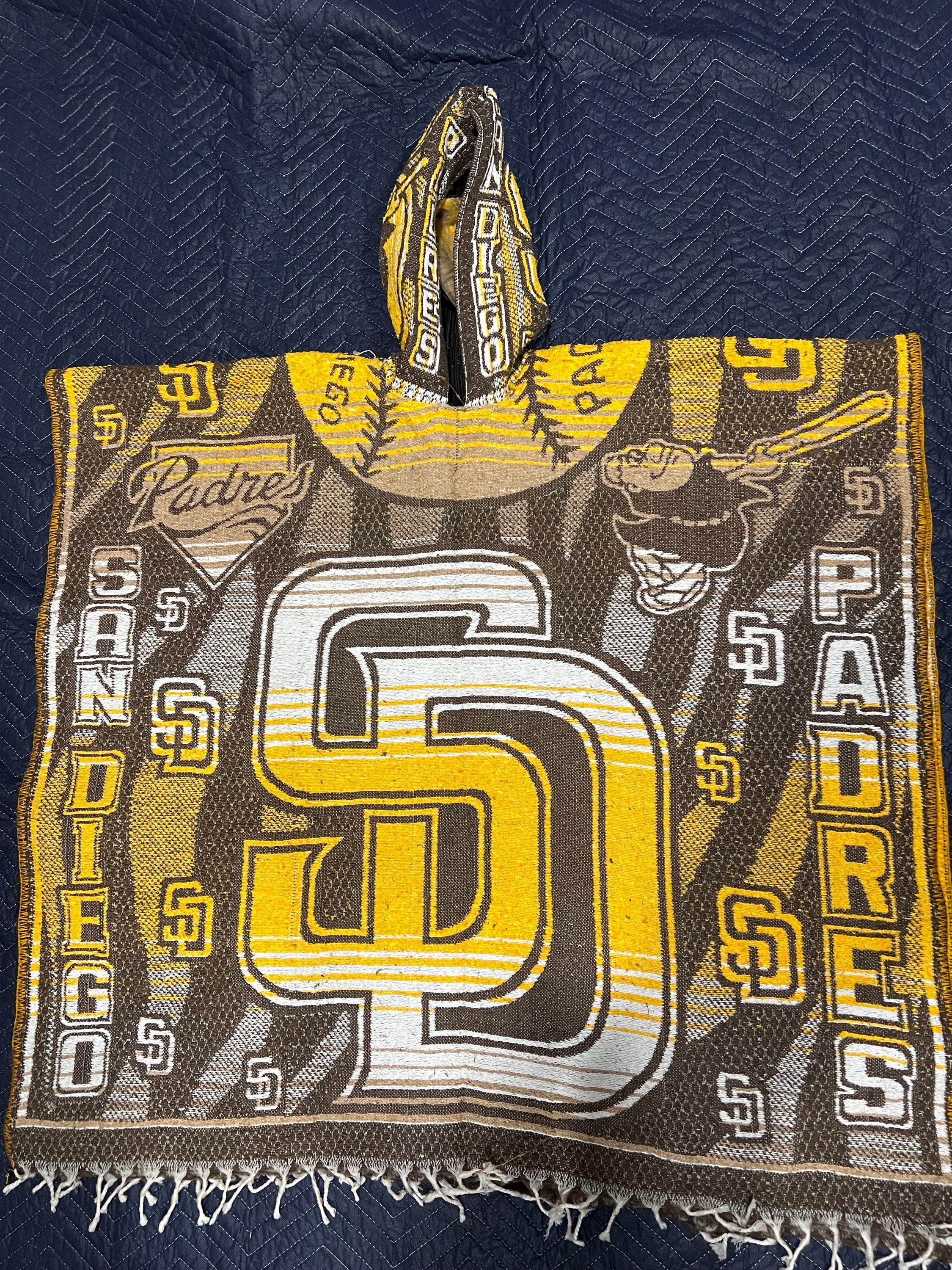 San Diego Padres Poncho Zarape Custom - Etsy
