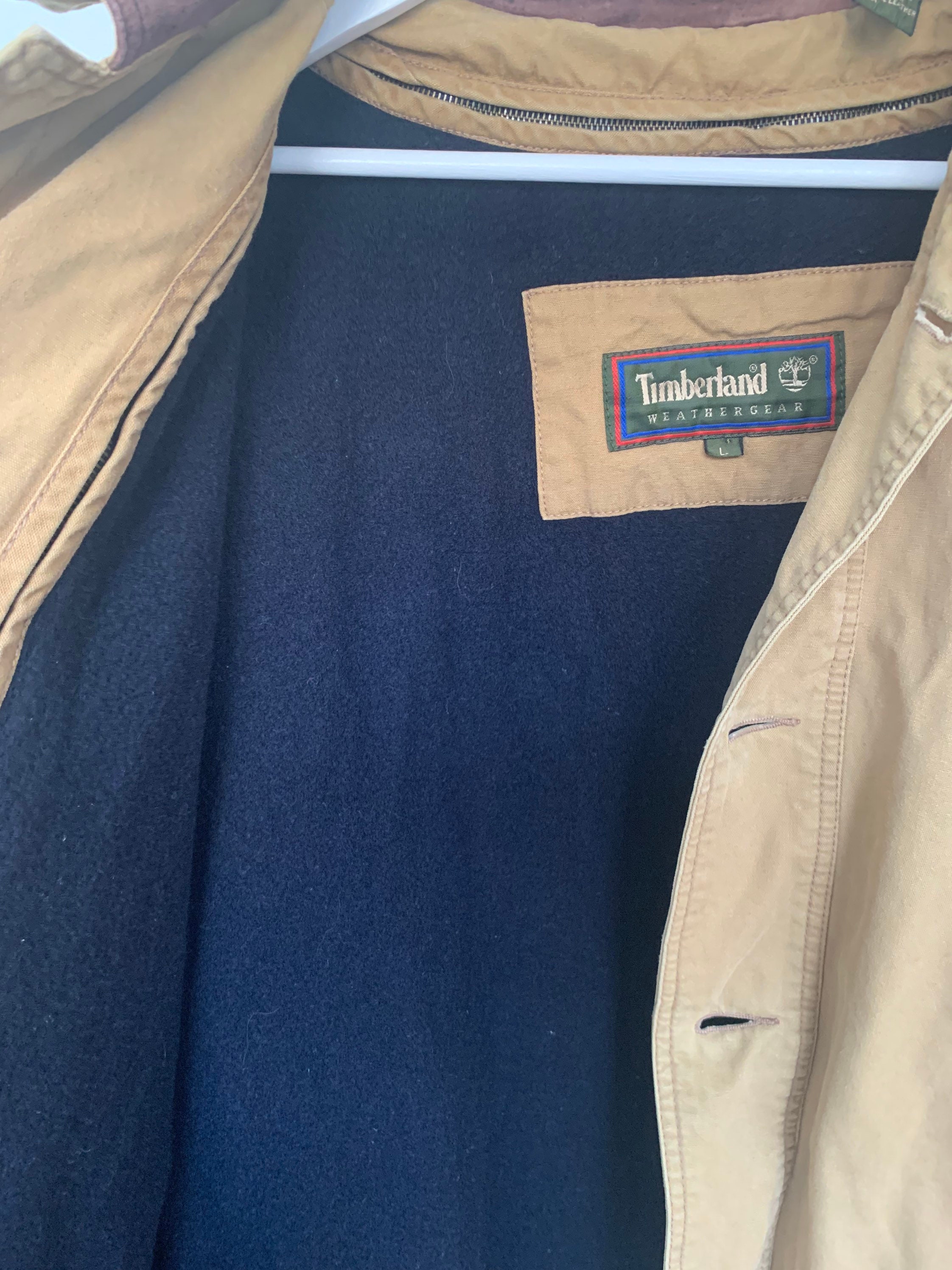 Mens Vintage Timberland Jacket Brown Chore Work Leather | Etsy