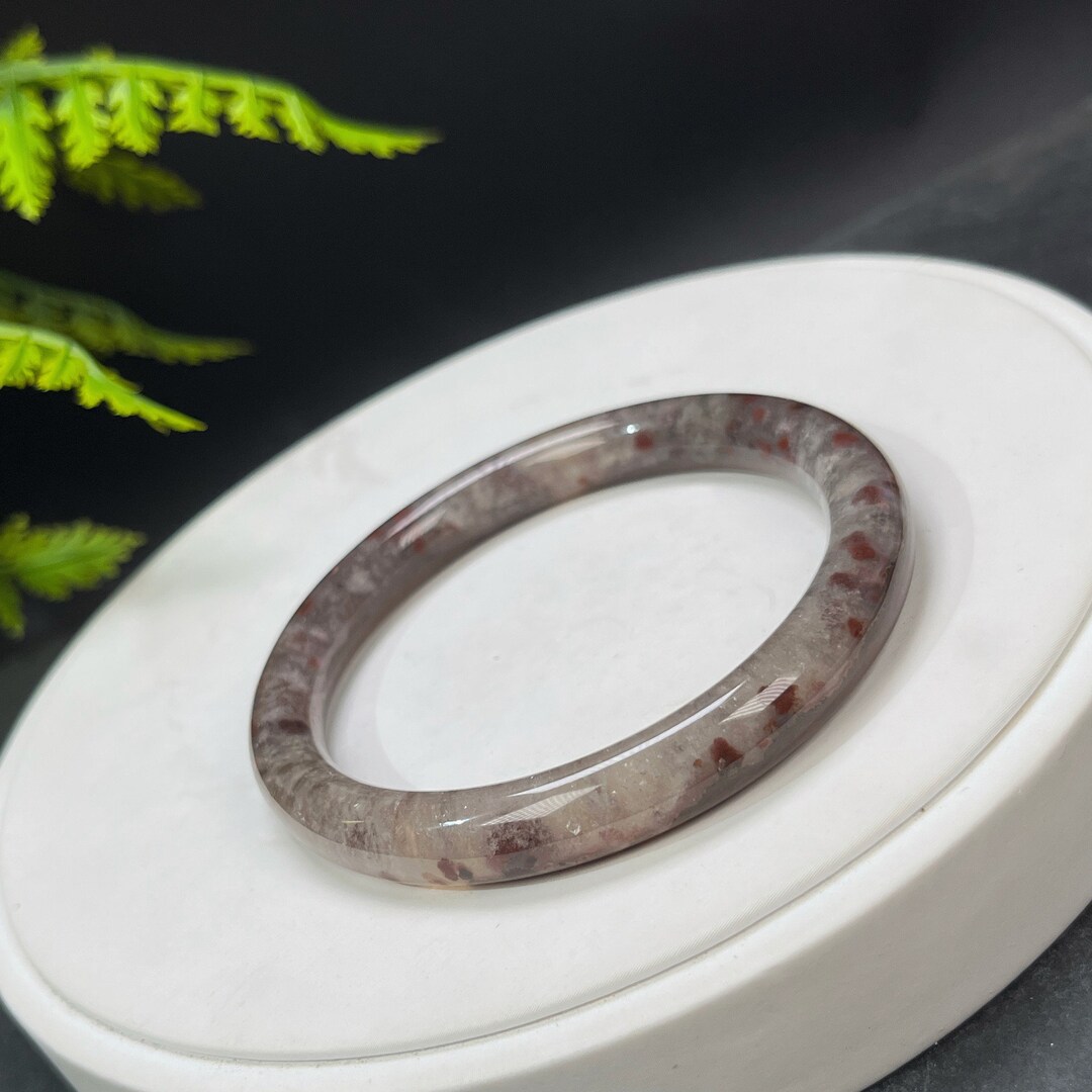 Newest Natural rare primary color agate Bangles charming