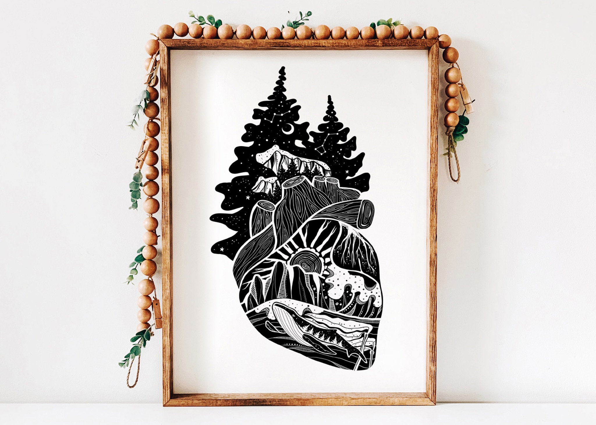 Wild at Heart - Poster Etsy