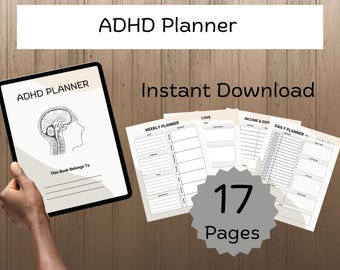 ADHD Planner Bundle