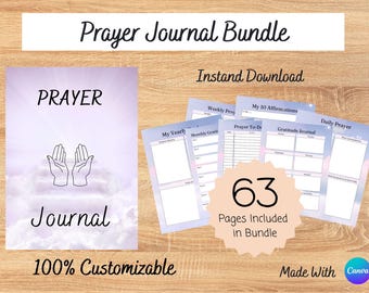 Prayer Journal Bundle